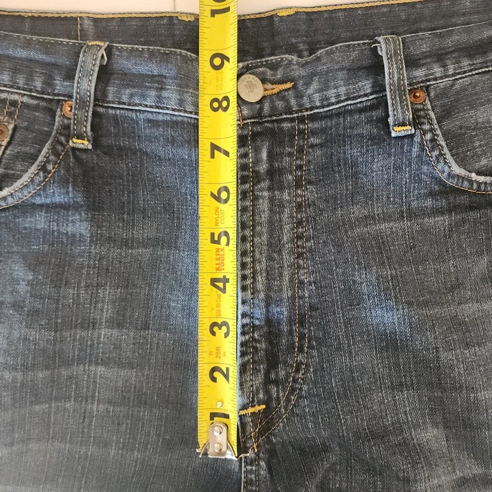 D32 Lucky Brand Dungarees by Gene Montesano Straight Leg Classic Fit 36x32